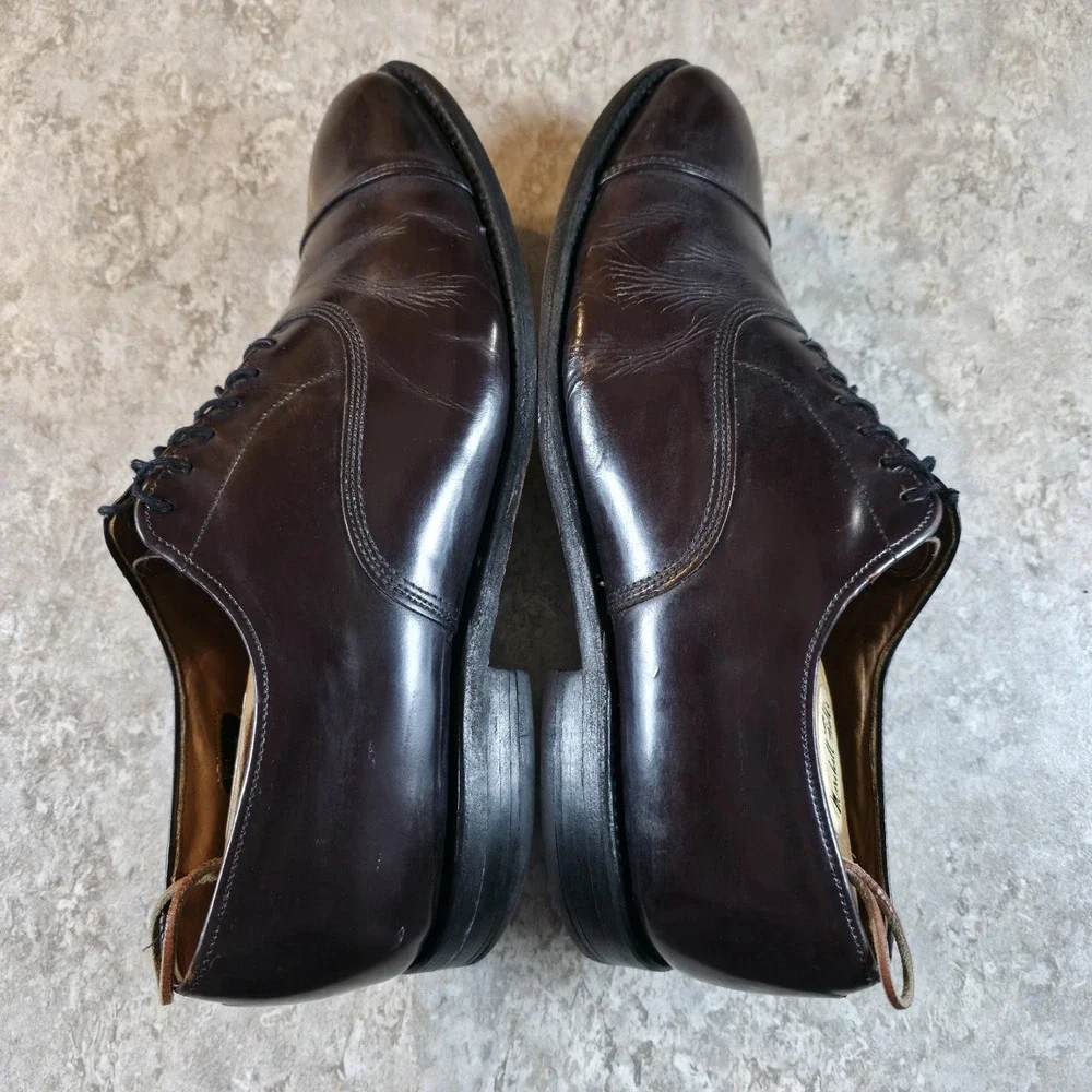 Allen Edmonds Park Avenue Cap Toe Oxfords Dress Shoes Mens 9.5 D Made In USA